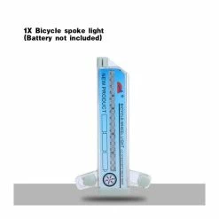 1 PCS - Double éclairage LED De Roue De Vélo, Avec 30 Modes Différents 32 RGB, Lampes Pour Rayons De Bicyclet - Avis / Test