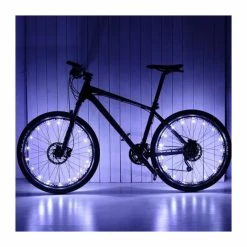 2 Pièces Vélo Roue Lumière Moto Pour Accessoires étanche Brillant ABS JANTE - ROUE - Avis / Test