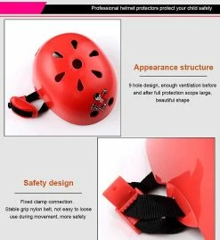 BESTORE 7 Pièces Roller Skating Sports Pour Enfants Casque D'extérieur Set In Red -Vélos de route électriques soldes magasin 202737057 max