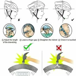 BESTORE Casque De Cyclisme Ultra-light Led Tail Light Pour Adultes (vert-noir) -Vélos de route électriques soldes magasin 202737357 max