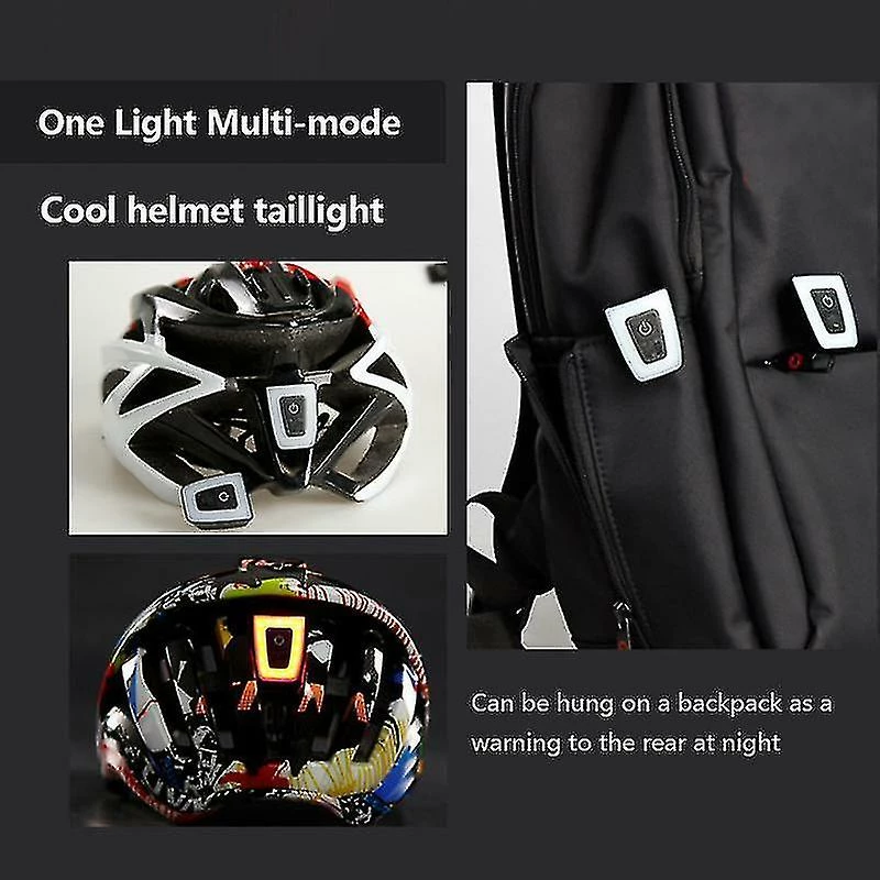 HSKMALL Outils De Vélo étanche Casque De Vélo Feu Arrière Vélo Avertissement Lumière Flash Usb Lampe De Poche Rechargeable Pour Vélo 5 HSKMALL Outils De Vélo étanche Casque De Vélo Feu Arrière Vélo Avertissement Lumière Flash Usb Lampe De Poche Rechargeable Pour Vélo – Image 5