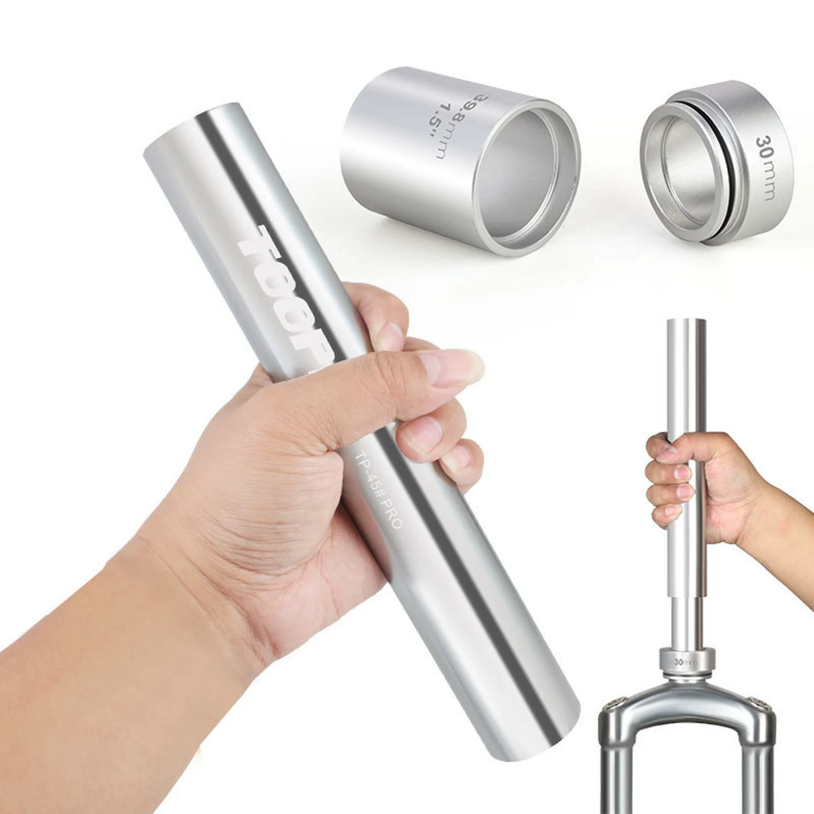 Unbranded Bicycle Crown Race Setter 28.6mm MTB Bike Fork Casque Steer Tube Front Fork Replacement Installation Tools 2 Unbranded Bicycle Crown Race Setter 28.6mm MTB Bike Fork Casque Steer Tube Front Fork Replacement Installation Tools – Image 2