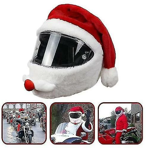 Preferred Housses De Casque De Moto En Peluche De Dessin Animé, Housse De Casque De Père Noël Cadeau De Conduite Amusante, Casque Non Inclus 1 Preferred Housses De Casque De Moto En Peluche De Dessin Animé, Housse De Casque De Père Noël Cadeau De Conduite Amusante, Casque Non Inclus