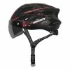 Unbranded Casque De Cyclisme Avec Lunettes Casque De Vélo Monobloc Vtt Acc