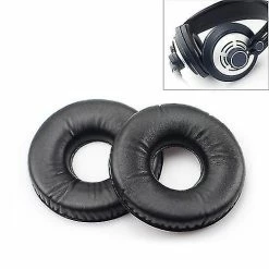 Unbranded 2 Pcs Pour Akg K121 / K121s / K141 / Mk Ii / K142 / Hd Casque Coussins Housse De Protection Imitation Cuir Ea