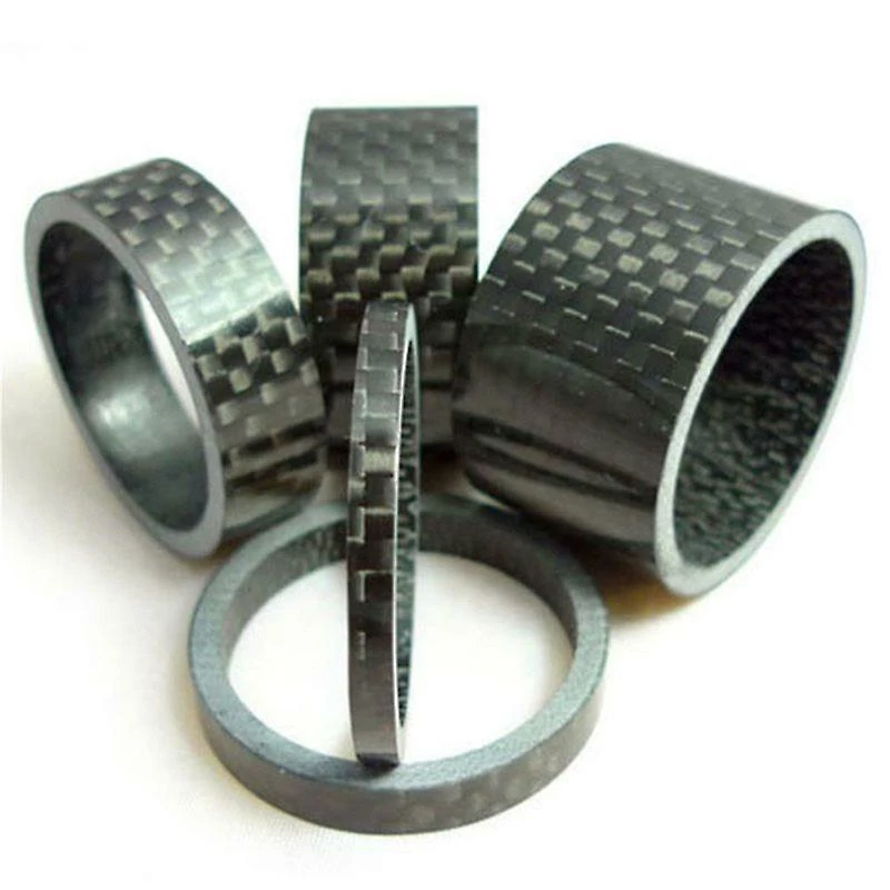 ESTONE 5pcs Casque De Vélo Tige Laveuse Pour Vélo De Montagne De Route Espaceurs De Vélo Équipement Fixe 1 ESTONE 5pcs Casque De Vélo Tige Laveuse Pour Vélo De Montagne De Route Espaceurs De Vélo Équipement Fixe