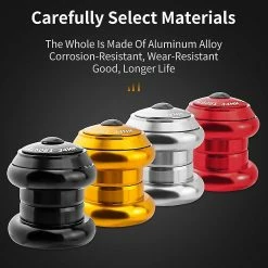 Unbranded Casque 1 1/8 Pouce Pour Tube Droit Sans Fil De 28,6 Mm -Vélos de route électriques soldes magasin 354746164 max