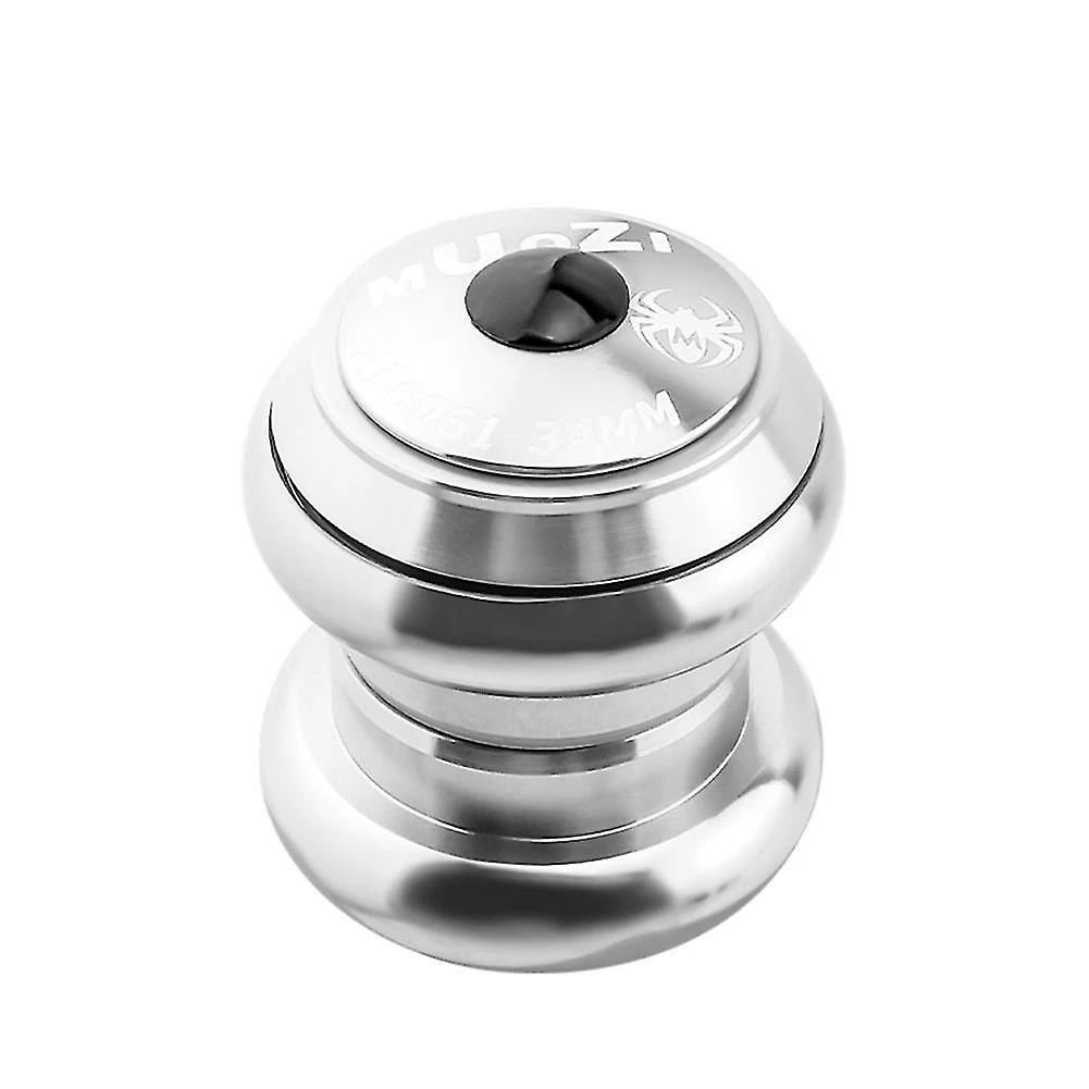 Unbranded Muqzi 1 1/8 « Casque Compatible Avec Tube Droit Non Fileté De 28,6 Mm, Argent 1 Unbranded Muqzi 1 1/8 « Casque Compatible Avec Tube Droit Non Fileté De 28,6 Mm, Argent