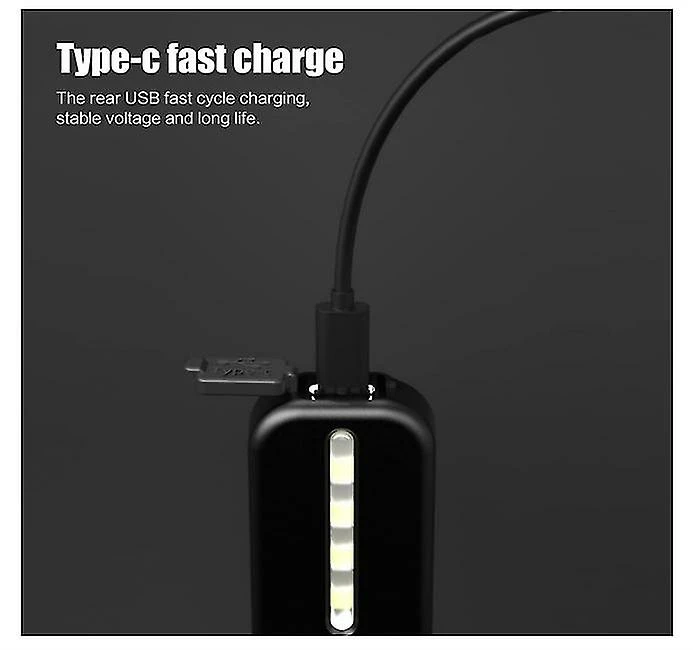 Vention Lumière De Vélo Rechargeable Led Feux Avant Et Arrière, Lumières Puissantes Imperméables Et Antichoc, Lumières De Casque, Pour VTT Cycliste Poussette Camping Scooter( 3 Vention Lumière De Vélo Rechargeable Led Feux Avant Et Arrière, Lumières Puissantes Imperméables Et Antichoc, Lumières De Casque, Pour VTT Cycliste Poussette Camping Scooter( – Image 3