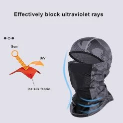 NINEFOX Cyclisme Casque Logo Réfléchissant Anti-uv Fibre Artificielle Sport De Plein Air Running Foulard Équipement Pour La Conduite à Vélo -Vélos de route électriques soldes magasin 477874197 max