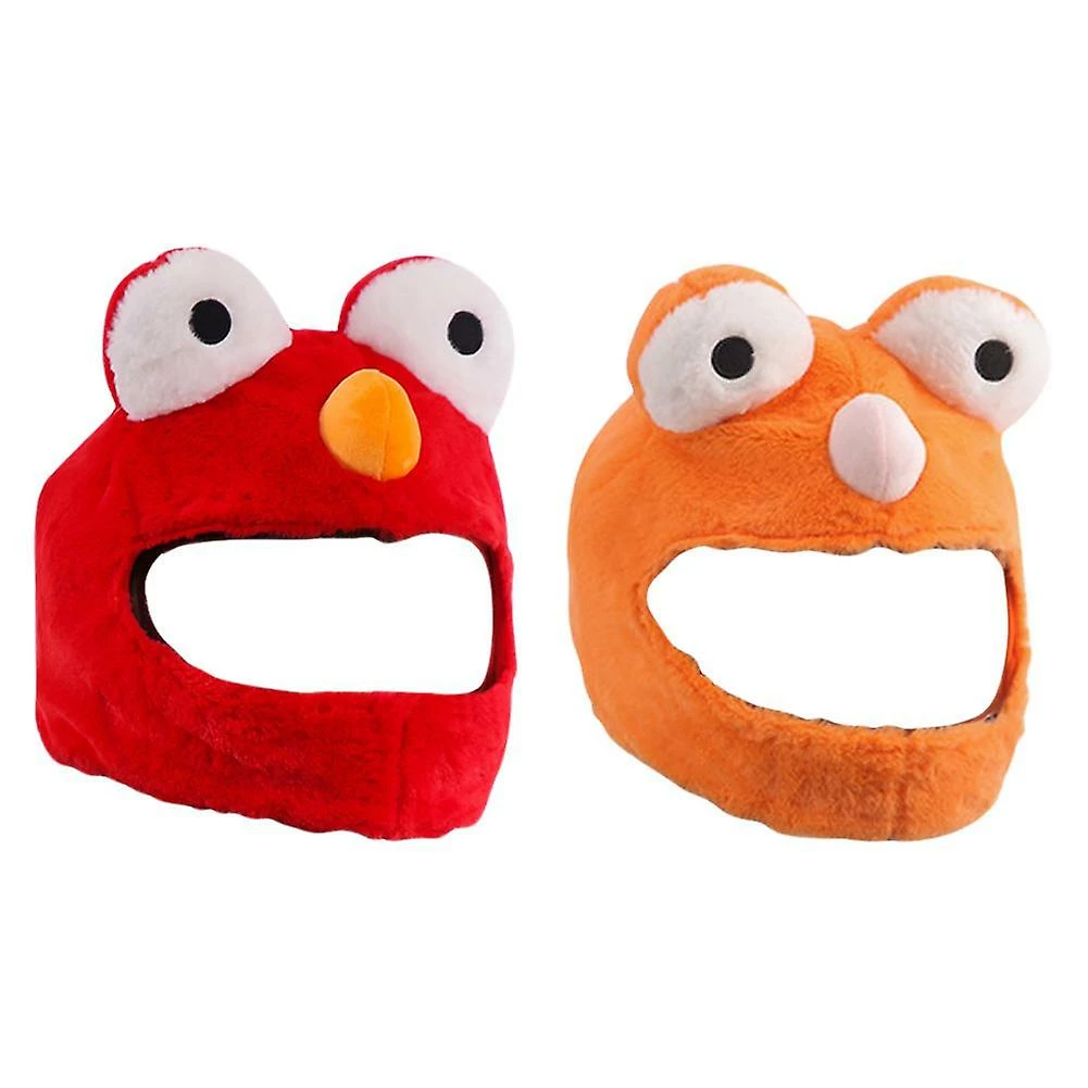 Scacv Couverture De Casque De Moto Innovante Cartoon Peluche Full Face Motorbike Helmet Protector Covers Funny Helmet Protective For Riding 3 Scacv Couverture De Casque De Moto Innovante Cartoon Peluche Full Face Motorbike Helmet Protector Covers Funny Helmet Protective For Riding – Image 3