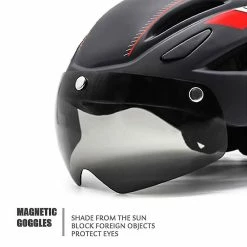 Unbranded Ltcmfc Bike Helme Avec Lunettes Magnétiques Détachables Casque De Vélo De Montagne Réglable Équipement De Cyclisme 52-62cm 6 Unbranded Ltcmfc Bike Helme Avec Lunettes Magnétiques Détachables Casque De Vélo De Montagne Réglable Équipement De Cyclisme 52-62cm -Vélos de route électriques soldes magasin 530465735 max