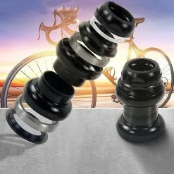 Unbranded 22.2mm Casque De Vélo 1 Pouce à Engrenage Fixe Casque De Vélo De Course Roulement Fixed Gear Road Bike Aluminium -Vélos de route électriques soldes magasin 579210278 max