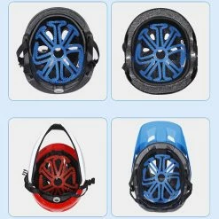 Yaqinuo Doublure De Casque En Silicone De 8,3 Pouces, Coussin De Remplacement De Vélo Universel Avec Doublure Lavable De Massage Invisible Rembourrage De Protection Intérieure