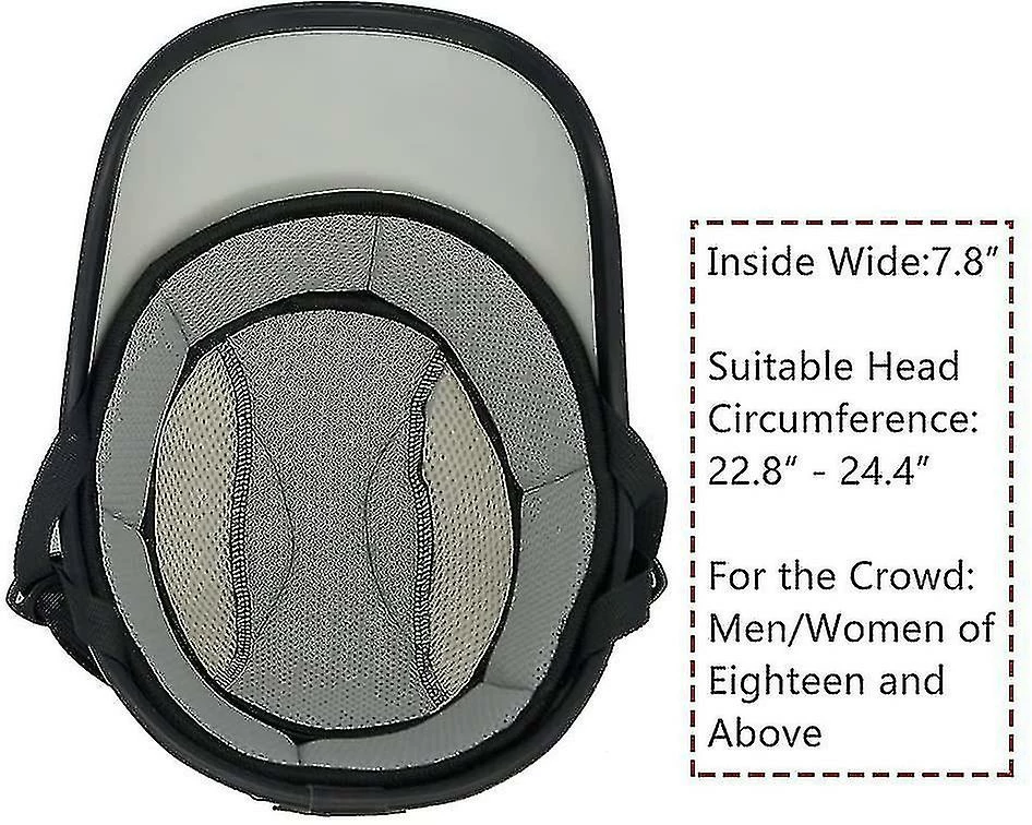 Unbranded Casque De Vélo Adultes-cyclisme-vélo Baseball-casque - Sécurité Style Urbain Réglable Adultes Casque De Vélo Route De Montagne Pour Hommes Femmes Casque Noir Adolescent-(n 3 Unbranded Casque De Vélo Adultes-cyclisme-vélo Baseball-casque - Sécurité Style Urbain Réglable Adultes Casque De Vélo Route De Montagne Pour Hommes Femmes Casque Noir Adolescent-(n – Image 3