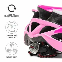 Unbranded Casque De Cyclisme Casco Mtb Casque De Vélo Rose Road Mountain Ultralight Casque De Vélo De Grande Taille Pour Hommes Femmes -Vélos de route électriques soldes magasin 623149591 max