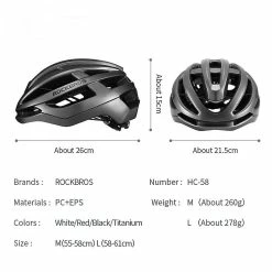 Unbranded Ultralight Bicycle Helmet Hommes Cyclisme Intégralement Moulé Femmes Mtb Road Respirant Ventilation Sport Sécurité Casque De Vélo -Vélos de route électriques soldes magasin 623149600 max
