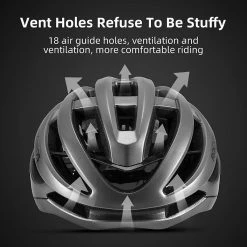 Unbranded Ultralight Bicycle Helmet Hommes Cyclisme Intégralement Moulé Femmes Mtb Road Respirant Ventilation Sport Sécurité Casque De Vélo -Vélos de route électriques soldes magasin 623149689 max