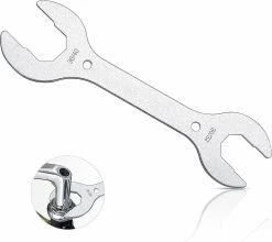 Nufasion Vélo Casque Clé Scooter Vélo Vélo Casque Clé Clé Multi Tête Outil De Réparation 30 32 36 40mm Vélo Scooter Clé Outil, Argent1pcs