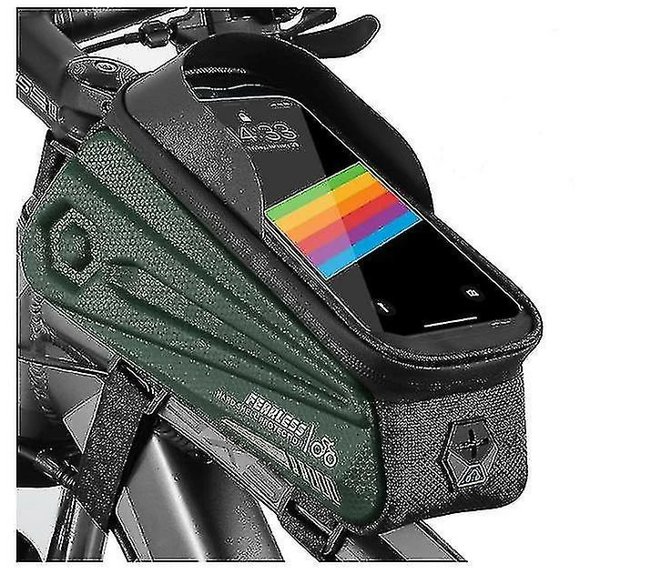 Unbranded Sac De Support De Téléphone De Vélo Grande Capacité Tpu écran Tactile Casque Trou Cyclisme Téléphone Montage Top Tube Pochette Accessoires De Vélo Pour Smartphone Moins De 7,0 '' 1 Unbranded Sac De Support De Téléphone De Vélo Grande Capacité Tpu écran Tactile Casque Trou Cyclisme Téléphone Montage Top Tube Pochette Accessoires De Vélo Pour Smartphone Moins De 7,0 ''