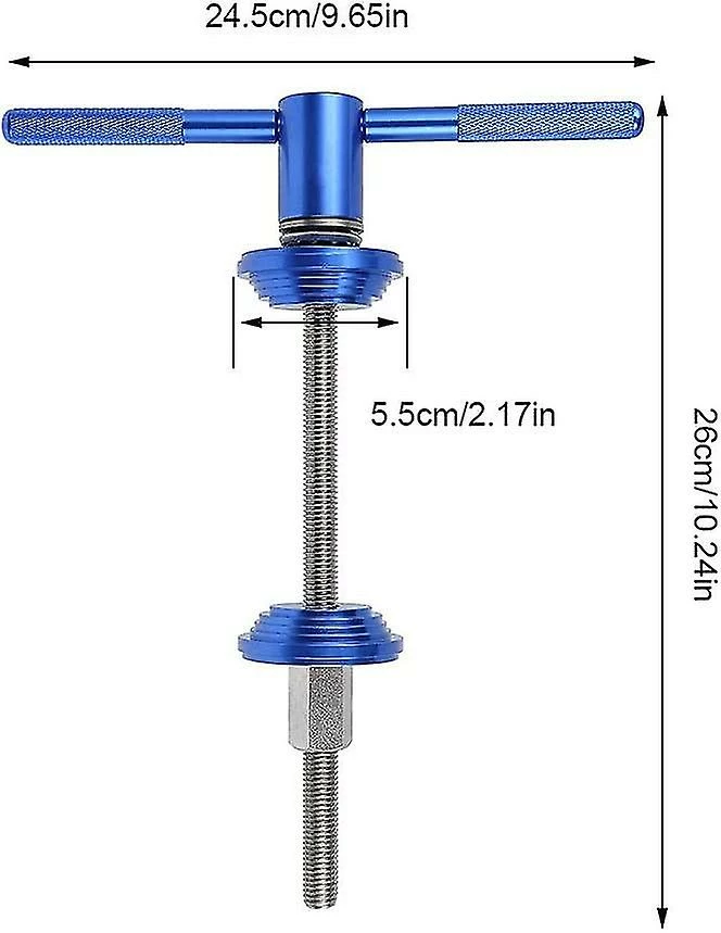 Unbranded Roulement De Vélo Presse Outil Vélo Casque Kit Installer & Retirer Cyclisme Pédalier Groupe De Poignet Accessoires Réparation De Vélo Pièces1pcblue 3 Unbranded Roulement De Vélo Presse Outil Vélo Casque Kit Installer & Retirer Cyclisme Pédalier Groupe De Poignet Accessoires Réparation De Vélo Pièces1pcblue – Image 3