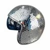 Unbranded Casque Disco Ball 1 Pièce Avec Visière Rétractable Pour Accessoires De Discothèque Cool (argent)