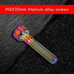 Unbranded M6x30mm Titane Pour Bicycle Colonne Casque Tige Cap Bolt Bike Screw Arc-en-ciel 7 Unbranded M6x30mm Titane Pour Bicycle Colonne Casque Tige Cap Bolt Bike Screw Arc-en-ciel -Vélos de route électriques soldes magasin 701502239 max