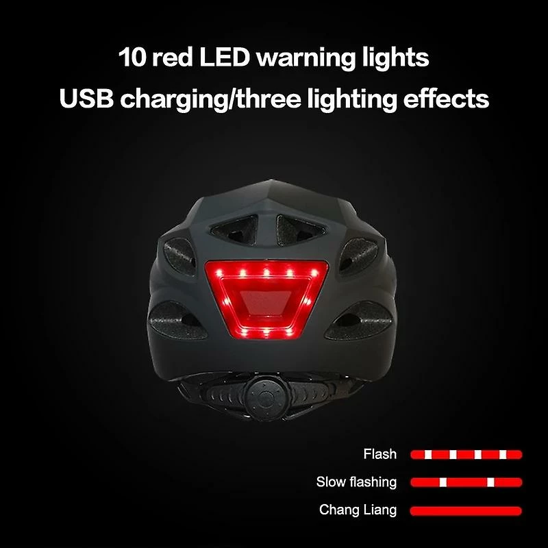 Jiechannel Led Lampe Cyclisme Vélo Casque Smart Hommes Femmes Adulte Vélo Led Light Cap W / Phare Feu Arrière Pour Scooter Moto Cyclisme 3 Jiechannel Led Lampe Cyclisme Vélo Casque Smart Hommes Femmes Adulte Vélo Led Light Cap W / Phare Feu Arrière Pour Scooter Moto Cyclisme – Image 3