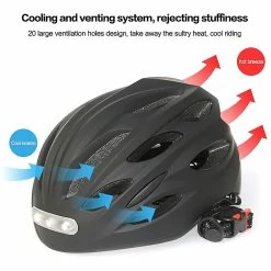 Jiechannel Led Lampe Cyclisme Vélo Casque Smart Hommes Femmes Adulte Vélo Led Light Cap W / Phare Feu Arrière Pour Scooter Moto Cyclisme 8 Jiechannel Led Lampe Cyclisme Vélo Casque Smart Hommes Femmes Adulte Vélo Led Light Cap W / Phare Feu Arrière Pour Scooter Moto Cyclisme -Vélos de route électriques soldes magasin 741773203 max