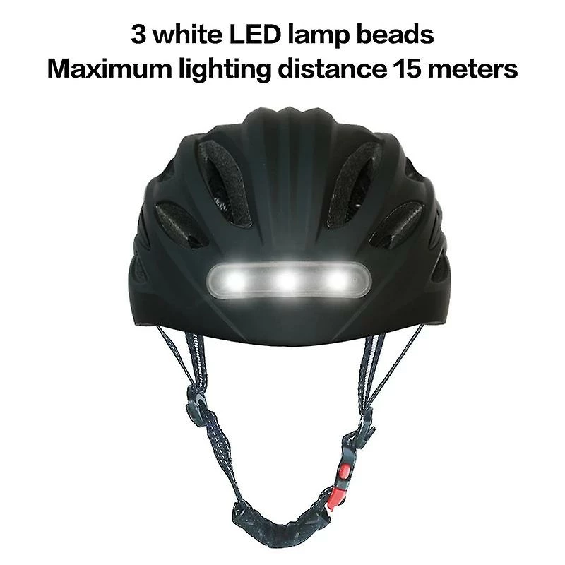 Jiechannel Led Lampe Cyclisme Vélo Casque Smart Hommes Femmes Adulte Vélo Led Light Cap W / Phare Feu Arrière Pour Scooter Moto Cyclisme 5 Jiechannel Led Lampe Cyclisme Vélo Casque Smart Hommes Femmes Adulte Vélo Led Light Cap W / Phare Feu Arrière Pour Scooter Moto Cyclisme – Image 5