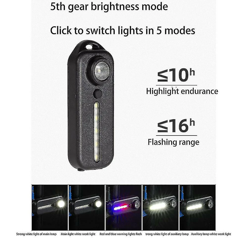 Nw 1776 Compatible Aveccompatible Avec Rouge Bleu Vélo Feu Arrière Feu D’avertissement De Sécurité Feu Arrière Feu Arrière Casque Lumière,b 2 Nw 1776 Compatible Aveccompatible Avec Rouge Bleu Vélo Feu Arrière Feu D’avertissement De Sécurité Feu Arrière Feu Arrière Casque Lumière,b – Image 2