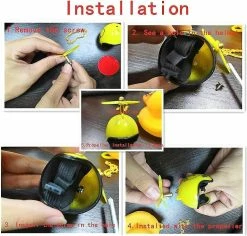 Nw 1776 Shxx 2 Packrubber Canard Jouet Ornements Jaune Canard Voiture Tableau De Bord Décorations Squeeze Canard Bicycle Cornes Hélice Casque Xq-zxc06 -Vélos de route électriques soldes magasin 769016895 max