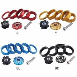 Sfygv 1/8 Pouce Casque Entretoise Pour W / Stem Top Cap Casque Star Nut -Vélos de route électriques soldes magasin 769242000 max