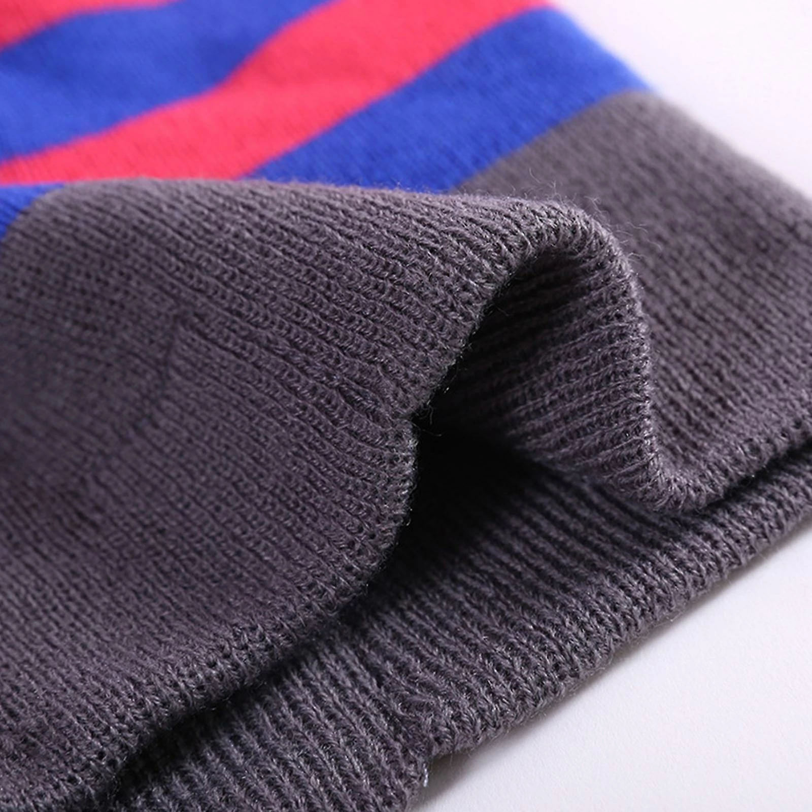 Unbranded Casquette De Casque Compatible Bluetooth Tricotée D’hiver Chaude Et Rayée Assortie Aux Couleurs 3 Unbranded Casquette De Casque Compatible Bluetooth Tricotée D’hiver Chaude Et Rayée Assortie Aux Couleurs – Image 3