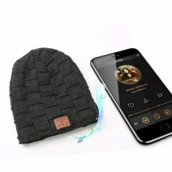 Unbranded Tricoté Velvet Hiver Chaud Sans Fil Bluetooth-compatible Casque Casque Musique Casque Chapeau Pour Nuit Courir Pêche Sports De Plein Air Voyage Couvre-chef Sup -Vélos de route électriques soldes magasin 776473305 max 1