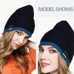 Unbranded Sans Fil Bluetooth Compatible Poisson Modèle Tricoté Velours Hiver Casque Chaud Cap Musique Appel Casque Chapeau Pour Nuit Courir Pêche Sports De Plein Air T -Vélos de route électriques soldes magasin 776473479 max