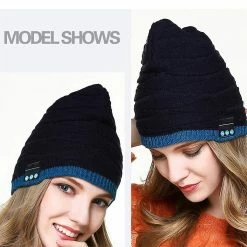 Unbranded Sans Fil Bluetooth Compatible Poisson Modèle Tricoté Velours Hiver Casque Chaud Cap Musique Appel Casque Chapeau Pour Nuit Courir Pêche Sports De Plein Air T -Vélos de route électriques soldes magasin 776473559 max 1