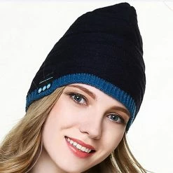 Unbranded Sans Fil Bluetooth Compatible Poisson Modèle Tricoté Velours Hiver Casque Chaud Cap Musique Appel Casque Chapeau Pour Nuit Courir Pêche Sports De Plein Air T -Vélos de route électriques soldes magasin 776473639 max 1