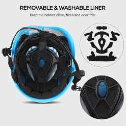 Nw 1776 Casque D’escalade Casque De Sécurité De Cyclisme W / Lampe Frontale Earmuff Feu Arrière Points D’attache Pour La Randonnée Escalade Casque De Vélo Spéléologique -Vélos de route électriques soldes magasin 786958307 max