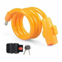 Antivol Trotinette Antivol Poussette Combinaison Cadenas De Vélo Casque Serrures Pour Vélos Roue De Vélo Serrure Vélo Serru - Avis / Test