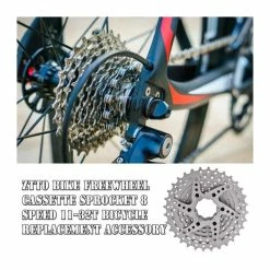 Atyhao Cassette De Vélo Pignon De Cassette De Roue Libre De Vélo ZTTO 8 Vitesses 11-32T Accessoire De Remplacement De Vélo - Avis / Test