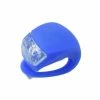 Bleu -Feu Avant De Vélo étanche En Silicone Avec Batterie, éclairage LED Pour La Tête Et La Roue Arrière, Accessoires De B - Avis / Test