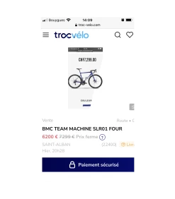 Vélo De Course Bmc - 54 - 700c