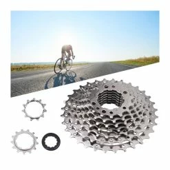 Cassette De Vélo Roue Libre 11-32T 9/10/11/12 Vitesse 32/36/42 / 46T De Remplacement De Vélo (9S 11-32T)-BOJ - Avis / Test