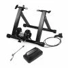 COSTWAY Home Trainer Vélo Magnétique Pliable Avec Fil,5 Niveaux De Résistance Pour Roue 26-28’’ En Acier Charger Max 150 - Avis / Test