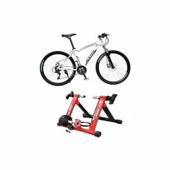 Entraineur Magnétique TurboHome-Trainer Vélo En Acier Avec Roue Réductrice De Bruit Réglable Home Trainer à Rouleaux Pour - Avis / Test