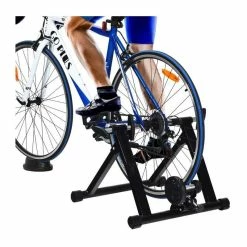 Home Trainer Vélo Pour Roue 26-28’’ 700 C, Entraîner De Vélo Pliable En Acier Avec Capacité De Charge 100kg Pour Vélos - Avis / Test