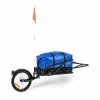 KLAR FIT Follower Remorque De Chargement Pour Vélo - Mono-Roue, Chargement: 35,5x25,5x65 Cm (LxHxP), 11 Kg, Charge De 35 Kg, C - Avis / Test