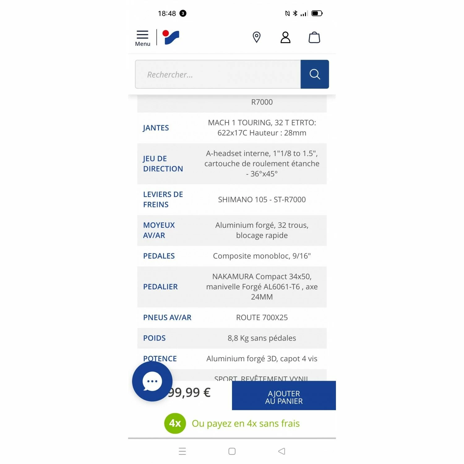 Vélo De Course 100% - 54 2 Vélo De Course 100% - 54 – Image 2