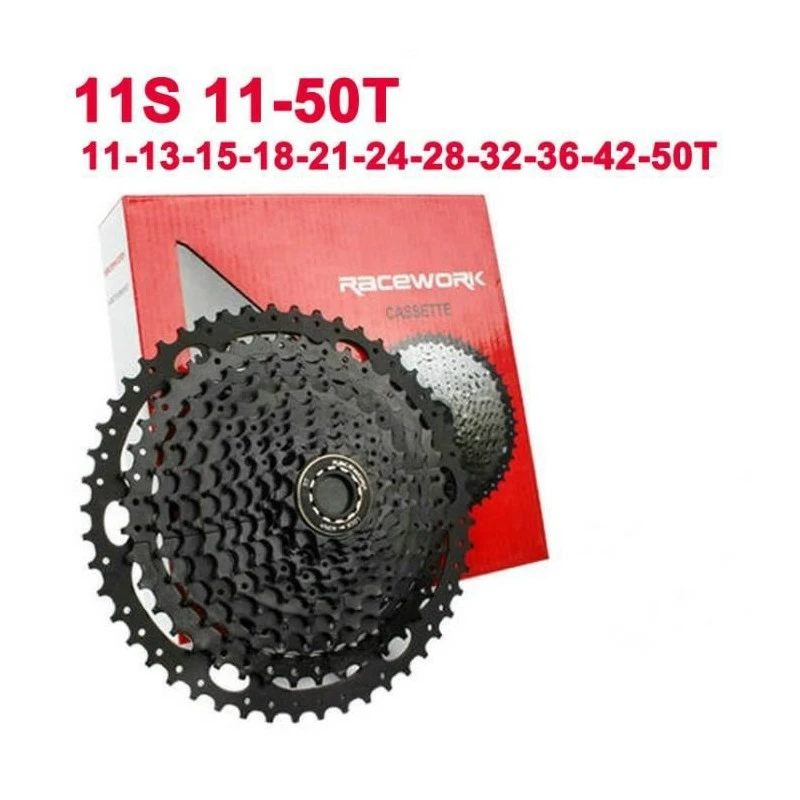 Pièce Détachée,RACEWORK 11 Vitesses Cassette 11 50-52T VTT Large Rapport Vtt Vélo Roue Libre Noir Cassette Pignon - Type 11 - Avis / Test 1 Pièce Détachée,RACEWORK 11 Vitesses Cassette 11 50-52T VTT Large Rapport Vtt Vélo Roue Libre Noir Cassette Pignon - Type 11 - Avis / Test